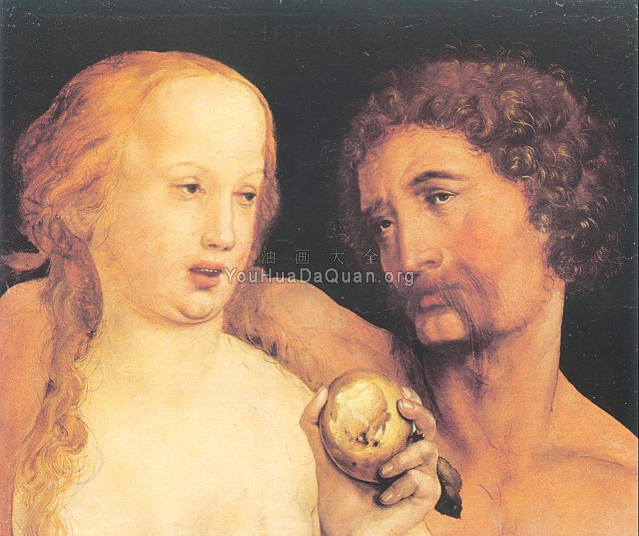 Adam and Eve - 小汉斯·荷尔拜因